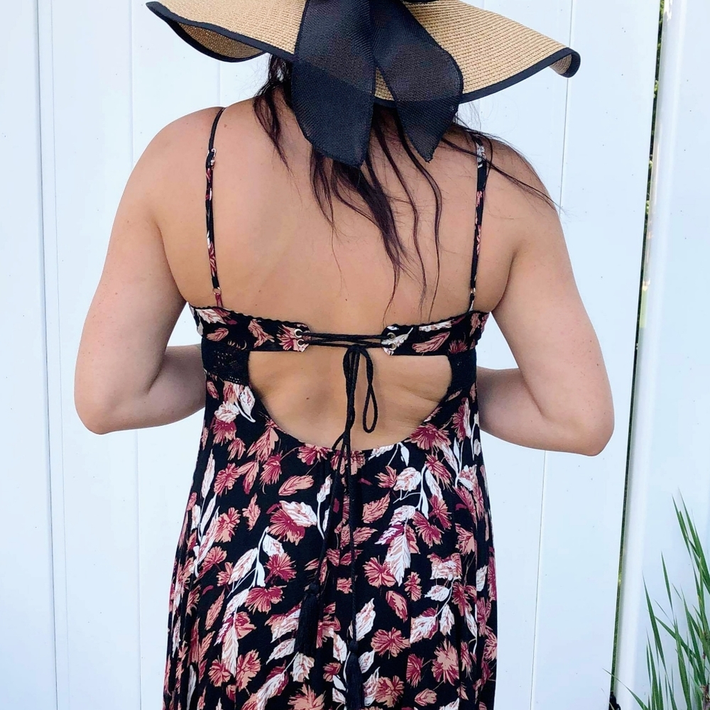Cotton Candy LA Floral Print Maxi Dress M - Picture 4 of 13